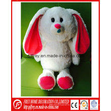 Conejo de peluche lindo / juguete del conejito para el día de Pascua